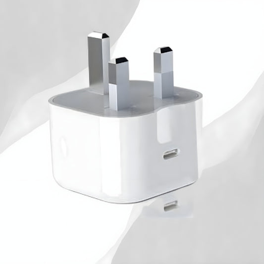 iPhone Fast Charger 20W, USB-C Power Adapter with Lightning cable