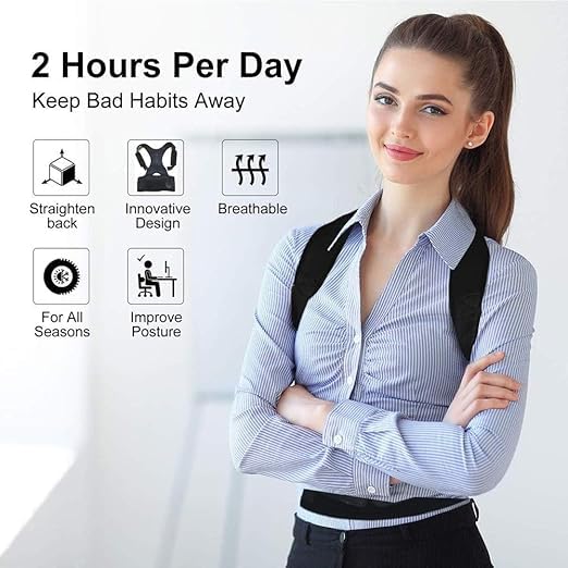 “2-in-1 Back Stretcher & Posture Corrector – Relieve Back Pain and Improve Spine Alignment”