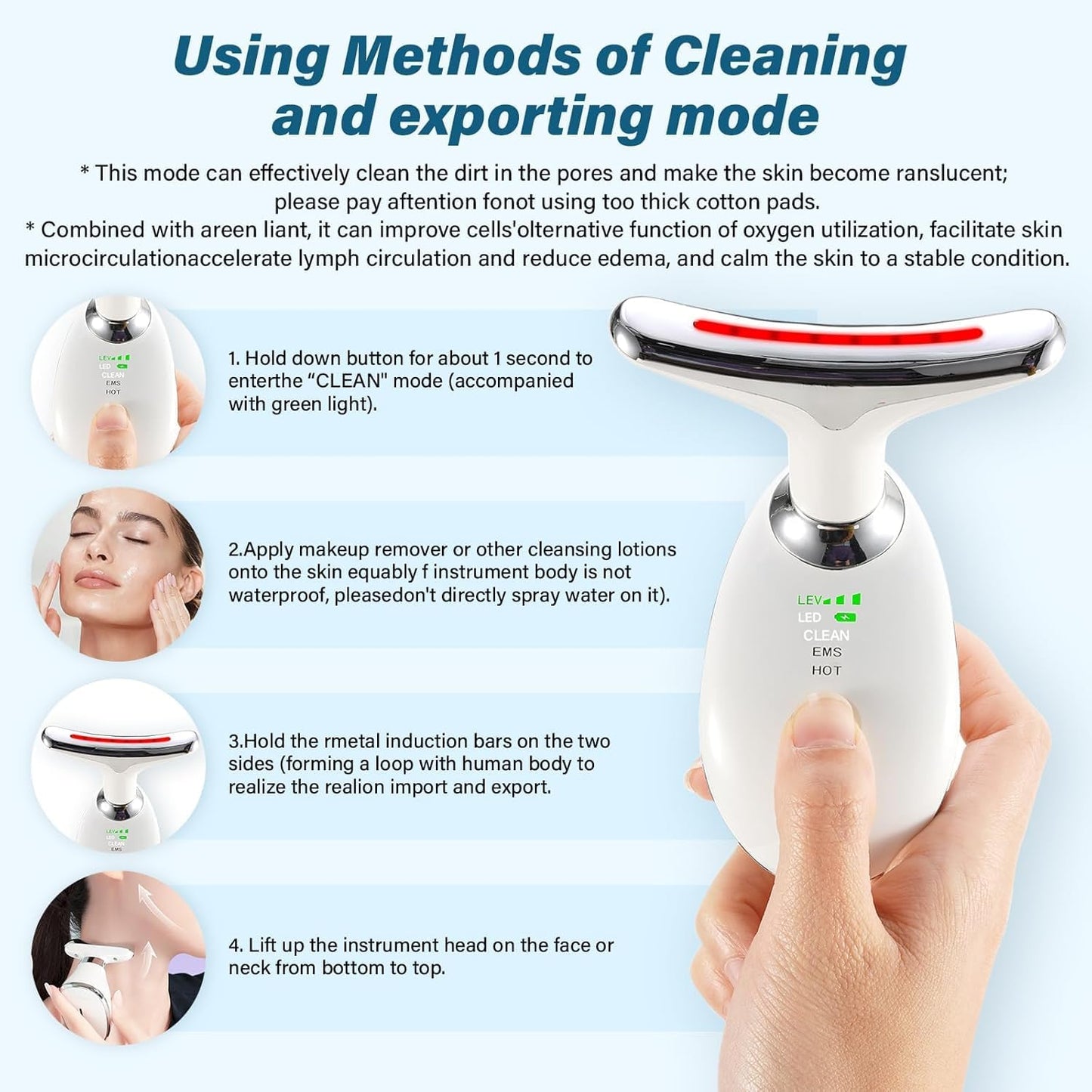 Intense Pulsed Light Wrinkle Reducing Device – ES-1081 Skin Rejuvenation & Anti-Aging Too